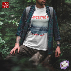 Adventure Doesn’t Wait: Winter Lake T-Shirt – Organic & GOTS Certified